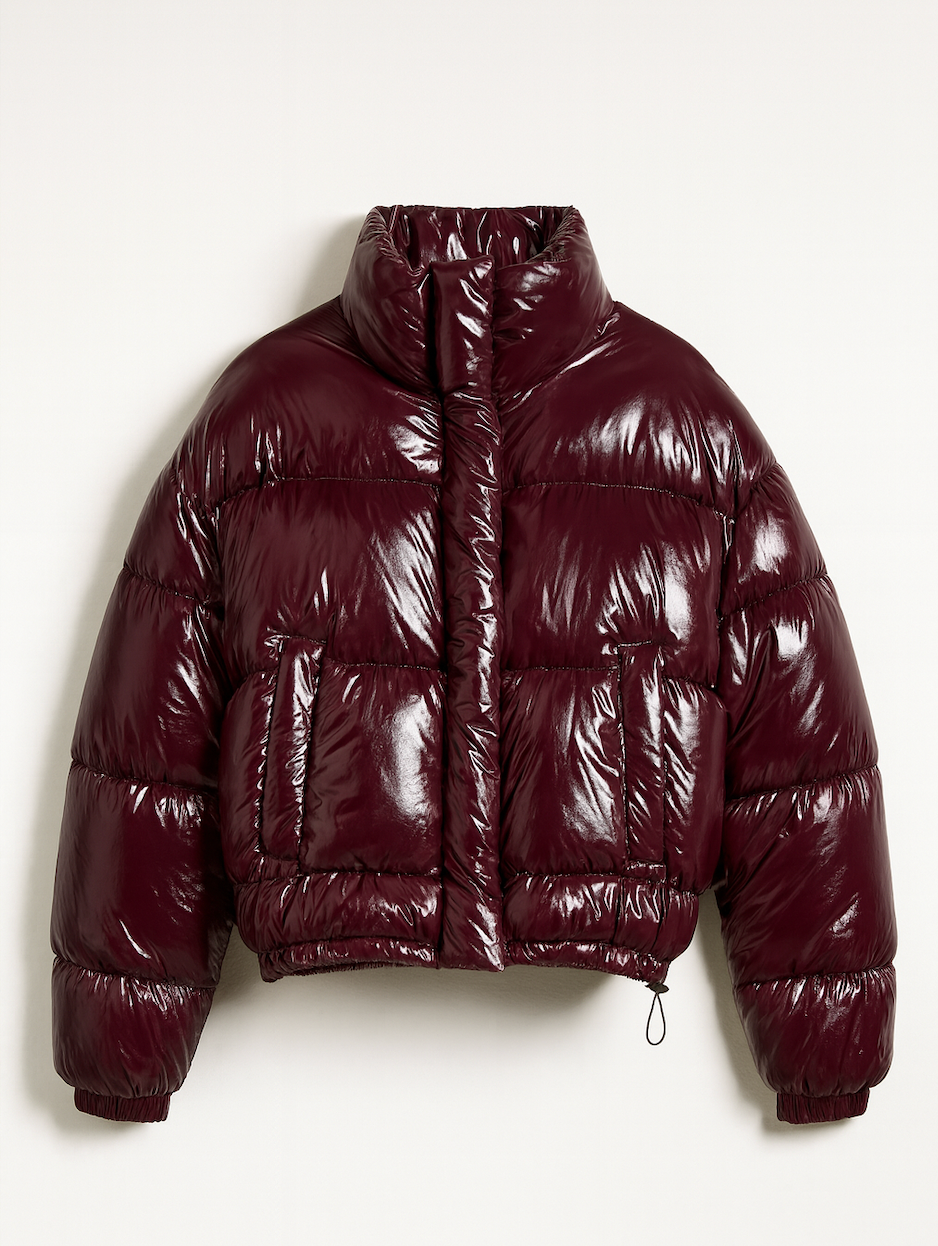 Red winterjacket