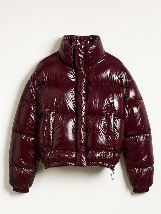 Red winterjacket